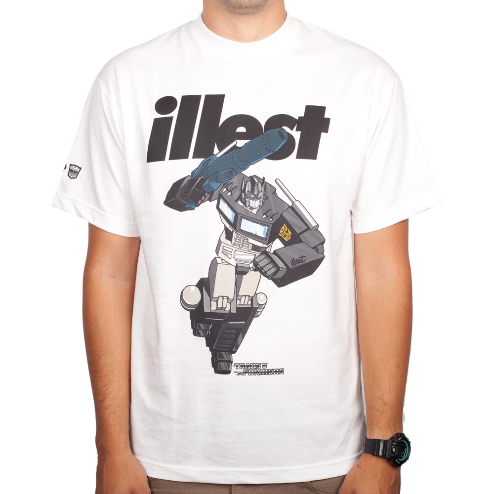 ILLEST OPTIMUS PRIME WHITE T-SHIRT