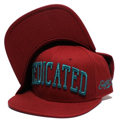 Medicated Burgandy Snapback